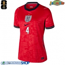 Maglie da calcio Inghilterra Declan Rice #4 Seconda Maglia Femminile Mondiali 2026  Manica Corta